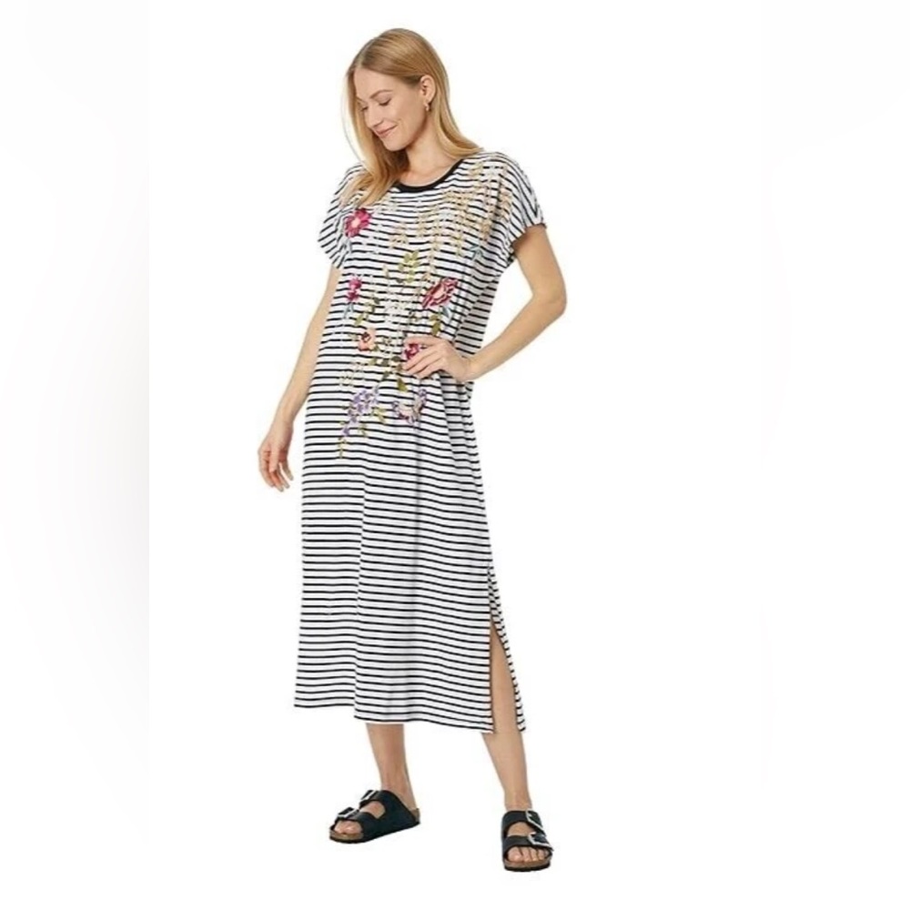 JOHNNY WAS Osaka Relaxed Knit Dress